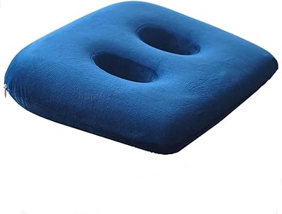 Coussin de siège pour tubérosité ischiatique avec deux trous pour les os assis