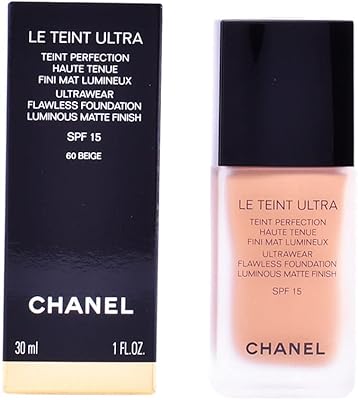 Chanel le teint ultra wear flawless foundation spf 15 - #60 beige, 30