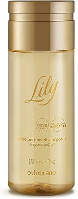 Huile corporelle parfumée au lys, huile corporelle hydratante légère à absorption rapide, 5