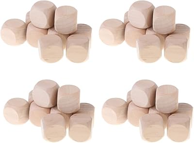 Blocs vierges wemi 30 mm - 40 pièces pour blocs de construction