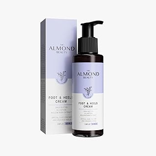 Crème de soin des pieds et des talons the almond beauty - dissolvant