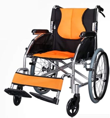 Fauteuil roulant pliant léger conduisant des fournitures pour adultes, fauteuil roulant en alliage