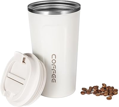 Tasse à café de voyage, tasse à café isolée de 17 oz