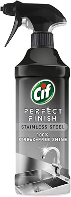 Spray nettoyant multi-usages saif perfect finish, acier inoxydable 100% - 435 ml