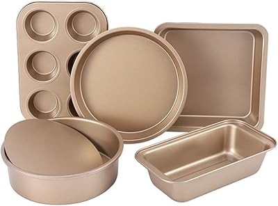 Ensemble de ustensiles de cuisson antiadhésifs arabest, 5 pièces d'ustensiles de cuisson