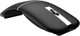 Souris sans fil café bluetooth 2.4g, souris sans fil rechargeable avec récepteur usb