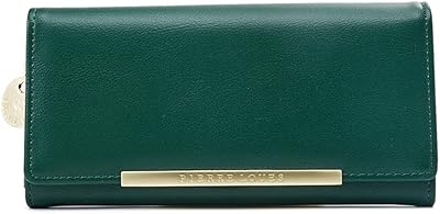 Portefeuille long élégant pour femme en cuir pu de grande capacité avec plusieurs