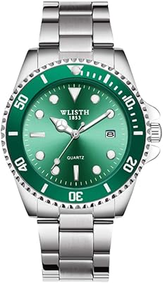 Montre pour homme multifonction moderne, design décontracté, bracelet en acier inoxydable, résistante à