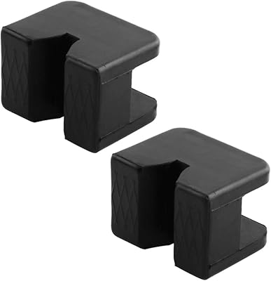 Hemobllo 2 pièces coussin de levage de cric universel fendu manchon de support