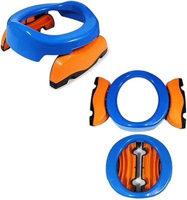 Siège de toilette pour enfants 2 en 1, portable et pliable, pour une utilisation