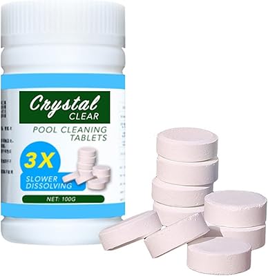 Comprimés purifiants, comprimés de nettoyage pour piscine à dissolution lente aeruvami