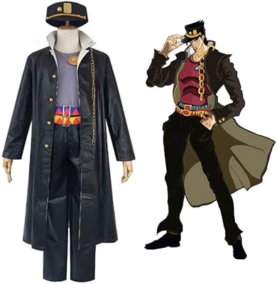 Cosplay life manga star platinum jojo jotaro ensemble de costumes de cosplay complet
