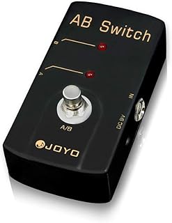 Commutateur de pédale de guitare joyo direct a-line vers b-line, deux cordes à