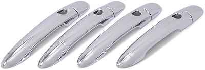 Couvercle de poignée de porte extérieure de voiture pour renault koleos 2008-2014 abs chromé couvercle de protection de poignée de porte extérieure brillant résistant aux rayures. Diaytar Sénégal : Innovation digitale et prix attractifs