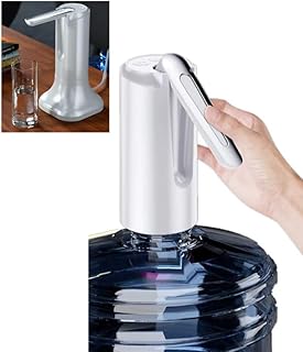 Pompe à bouteille d'eau pliable, pompe à eau potable pliante automatique, pompe à