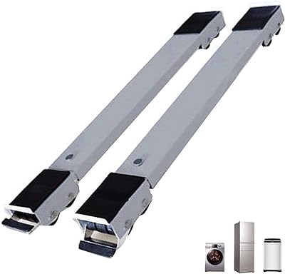 Support de machine à laver portable wangbee avec base mobile réglable pour machine