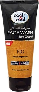Nettoyant visage cool & cool acne control pour hommes | extraits naturels