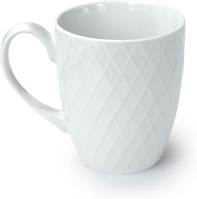 Tasse en céramique en porcelaine pour café et thé shallo 390 ml gravée