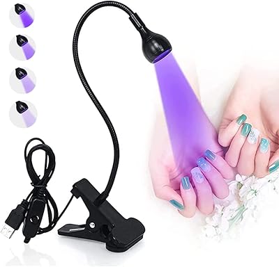 Lampe à ongles uv 3w, sèche-ongles en gel led mains libres, lampes
