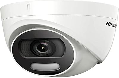 Caméra à tourelle fixe hikvision 5mp colorvu (ds-2ce72hft-f)