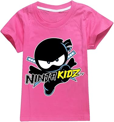 Vêtements d'été nuenja pour enfants, hauts en coton pour adolescents garçons et filles, chemise à manches courtes rose clair (130 cm, rose rose), rose rose, taille unique. Diaytar Sénégal : Simplicité, rapidité, économie