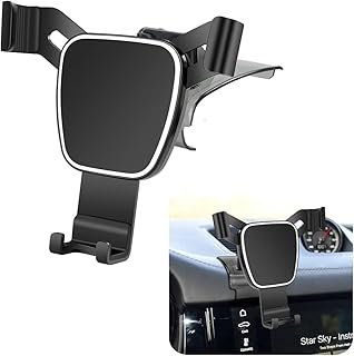 Support de téléphone de voiture lankin pour porsche macan 2015-2020 et cayenne