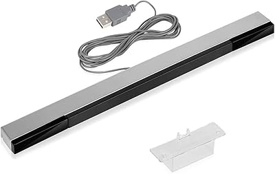 Nevery bar usb wii sinister dolphin bar, barre de capteur de mouvement infrarouge