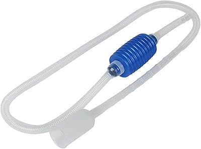 Pompe manuelle d'aquarium/pompe à siphon de nettoyage de réservoir d'eau de vidange