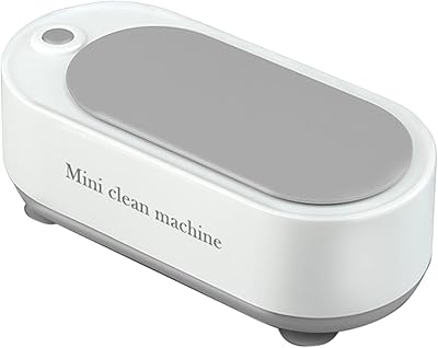 Nettoyeur de bijoux à ultrasons tipendi, nettoyeur de verre à ultrasons (blanc)
