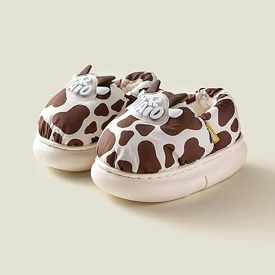 Pantoufles d'hiver antidérapantes pour enfants chaussures de maison pour garçons et filles pantoufles