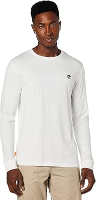 Chemise homme à manches longues avec logo arbre sur la poitrine gauche