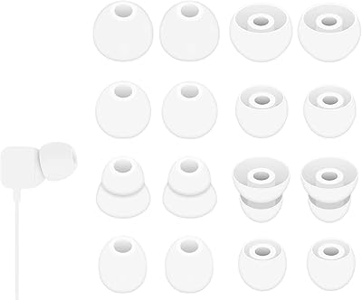 8 paires d'écouteurs powerbeats pro tête de rechange écouteurs en gel réduction du