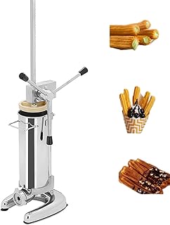 Machine à churro commerciale espagnole de 3 l en acier inoxydable avec 5