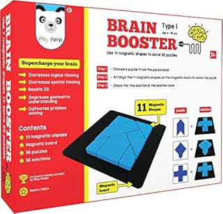Play panda brain booster type 1 (junior) 56 puzzles conçus pour stimuler