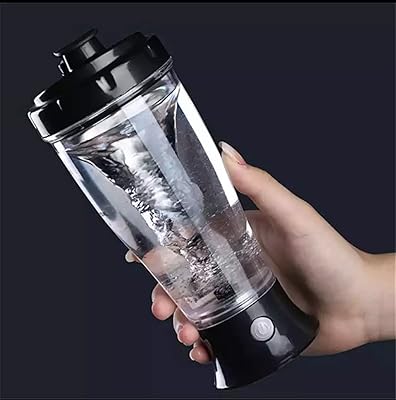 Bouteille d'eau auto-agitatrice pour protéines de gymnastique, bouteille shaker de sport portable, mélangeur
