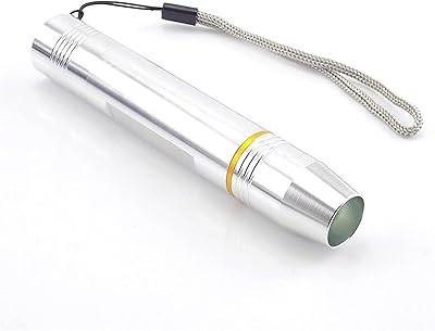 Vorra lampe de poche led mini bijoux pour envoyer une lampe de poche en pierre éblouissante en jade, lampe de poche en jade, éclairage à lumière blanche, batterie rechargeable, détecteur de pierre (couleur : emballage a). Votre marketplace de proximité digitale : Diaytar