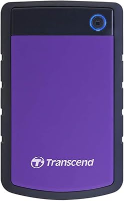 Disque dur portable transcend storagejet 2 to usb 3.0 violet ts2tsj25h3p
