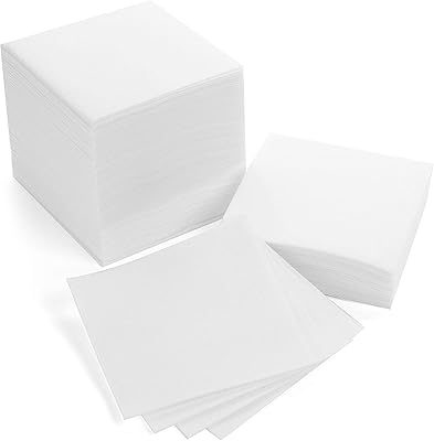 Serviettes de cocktail carrées jetables 2 épaisseurs snh packing, 50 pièces, taille 33 cm x 33 cm, blanches. Diaytar : Le choix malin des consommateurs sénégalais