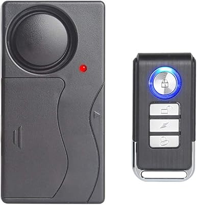 Alarme de vibration sans fil mingshin, alarme antivol pour moto, voiture, voiture, fenêtre