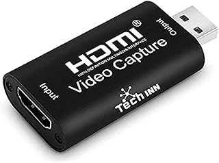 Enregistreur vidéo portable techn hdmi vers usb 2.0 enregistreur audio et vidéo hd