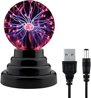 Boule plasma m coblas lumière de 3 pouces globe sensible au toucher