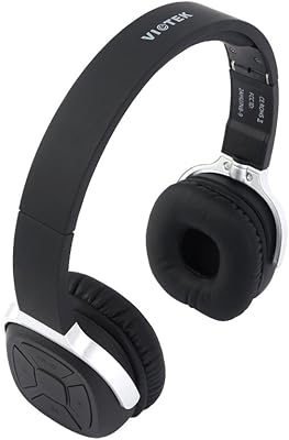 Casque bluetooth sans fil ultra doux viotek nb-9 avec micro jusqu'à 45 heures