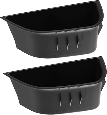 X autohaux 1 paire de boîtes de rangement latérales de voiture support d'accoudoir