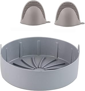 Bol en silicone pour friteuse à air avec accessoires de four faciles à
