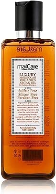 Shampooing max care à l'huile d'argan biologique marocaine sans sulfate 300 ml