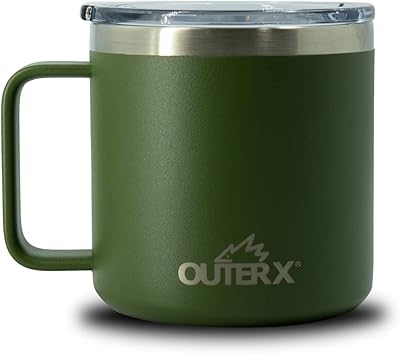 14oz (414ml) tasse isotherme en acier inoxydable 18/8 avec poignée, double paroi, tasse de voyage en acier inoxydable 18/8, sans bpa (vert). La nouvelle ère du shopping sénégalais commence avec Diaytar