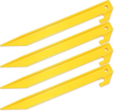 Piquets de tente en plastique himax 10/30 - 9 pouces pour tente