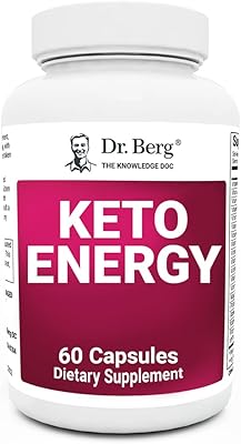 Supplément de soutien mitochondrial keto energy du dr berg avec vitamines, minéraux, acide