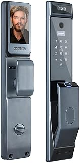 Serrure de porte intelligente à empreintes digitales shangya, application de reconnaissance faciale, 6