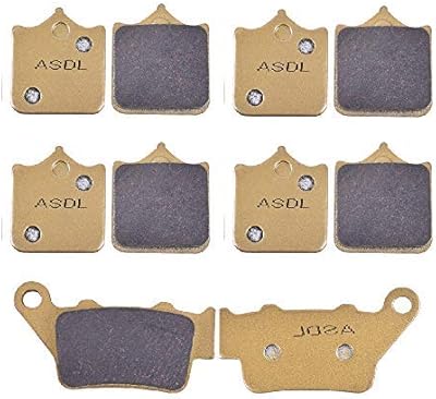 Jeu de plaquettes de frein avant et arrière moto de marque n